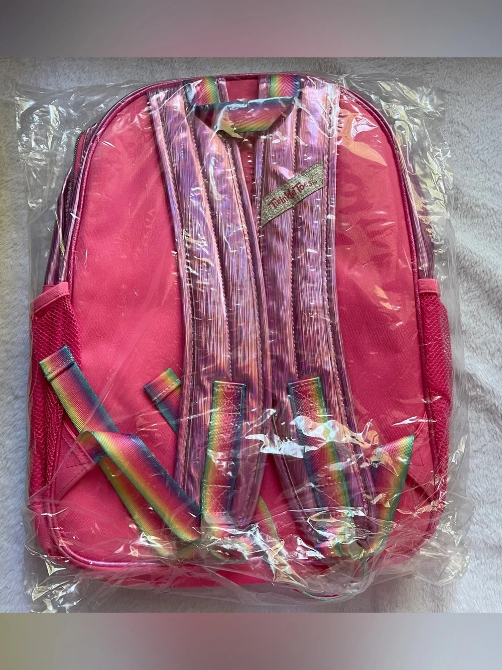 Skechers Twinkle Toes Unicorn Backpack Bling Girls - Sparkly Rainbow Design